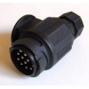 Třin&aacute;ctip&oacute;lov&aacute; z&aacute;strčka tažn&eacute;ho zař&iacute;zen&iacute;