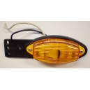 Poziční světlo oválné oranžové (100x45mm) pro žárovku C5W s držákem