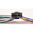 Kabel autorádia Kenwood 16pin  s ISO