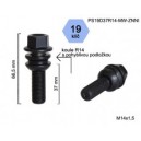 M14x1,5x37 koule R14 pohyblivá, klíč 19, výška 66,5